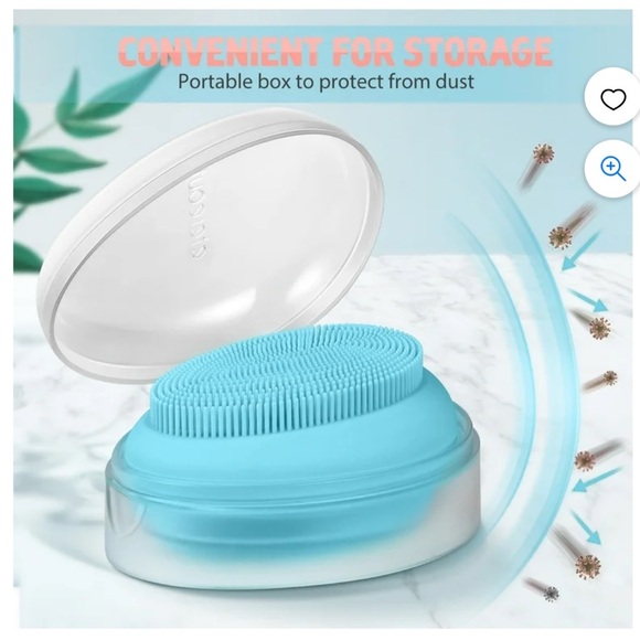 ETEREAUTY 2PCS Silicone Facial Cleansing Brush - Picture 2 of 7